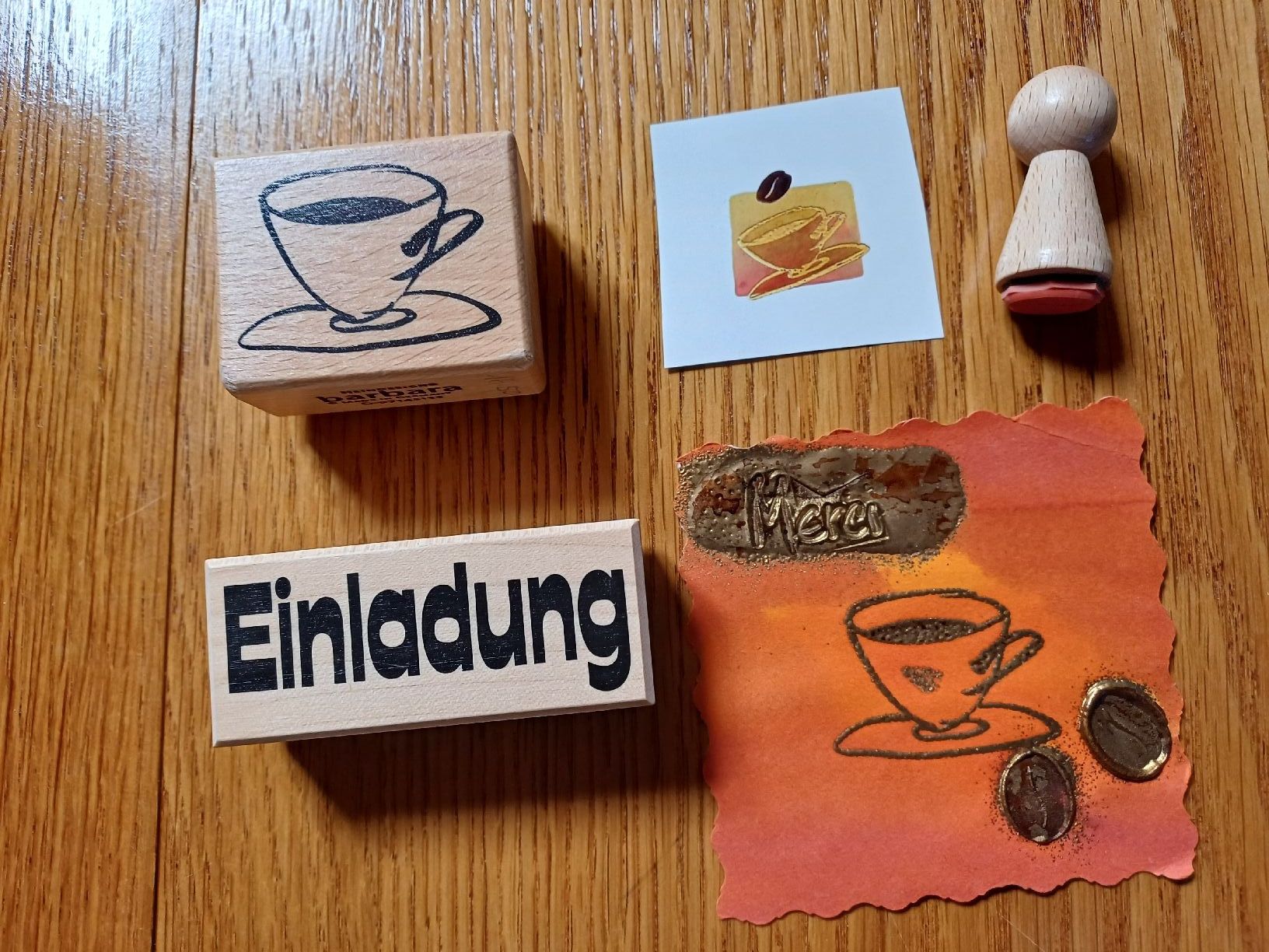 Stempel: 3 neue Holzstempel – Neu (gemäss Beschreibung) aus Gächliwil von lesidees