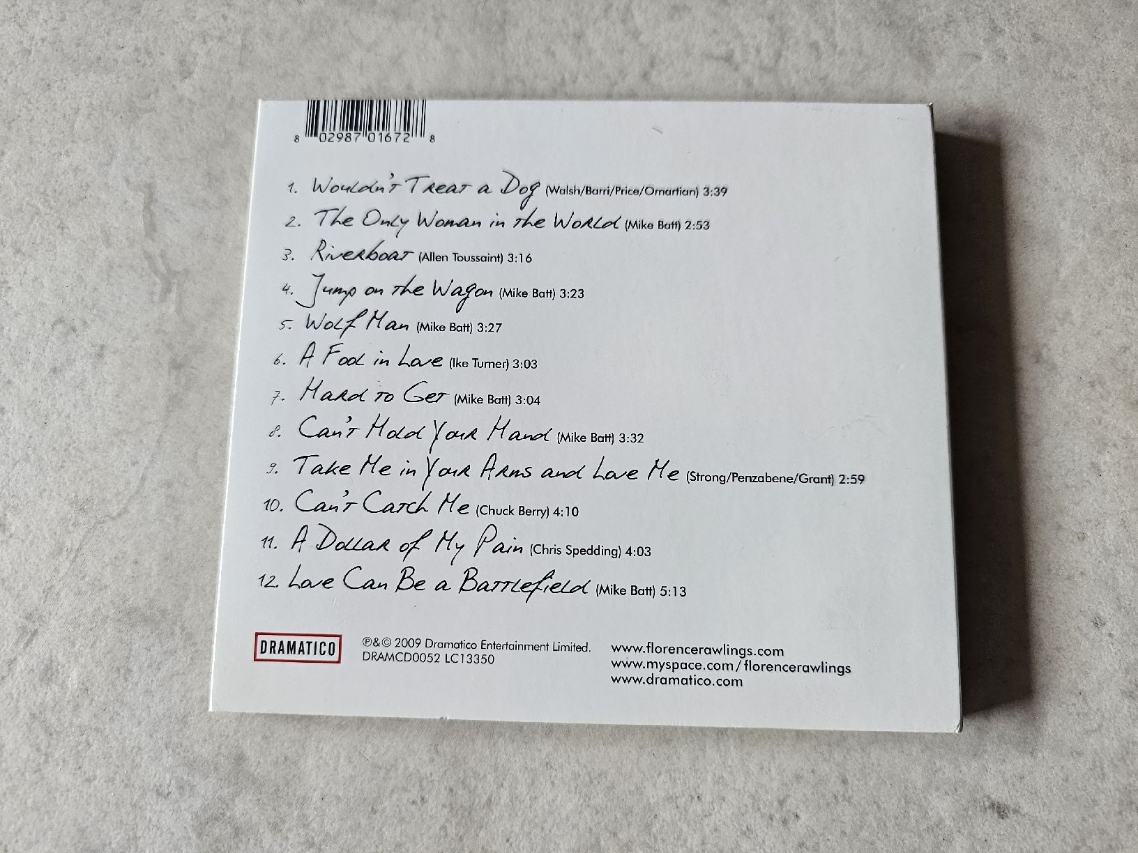 CD: Florence Rawlings  -  A Fool In Love – Usato da Schneisingen venduto da backstore24 1