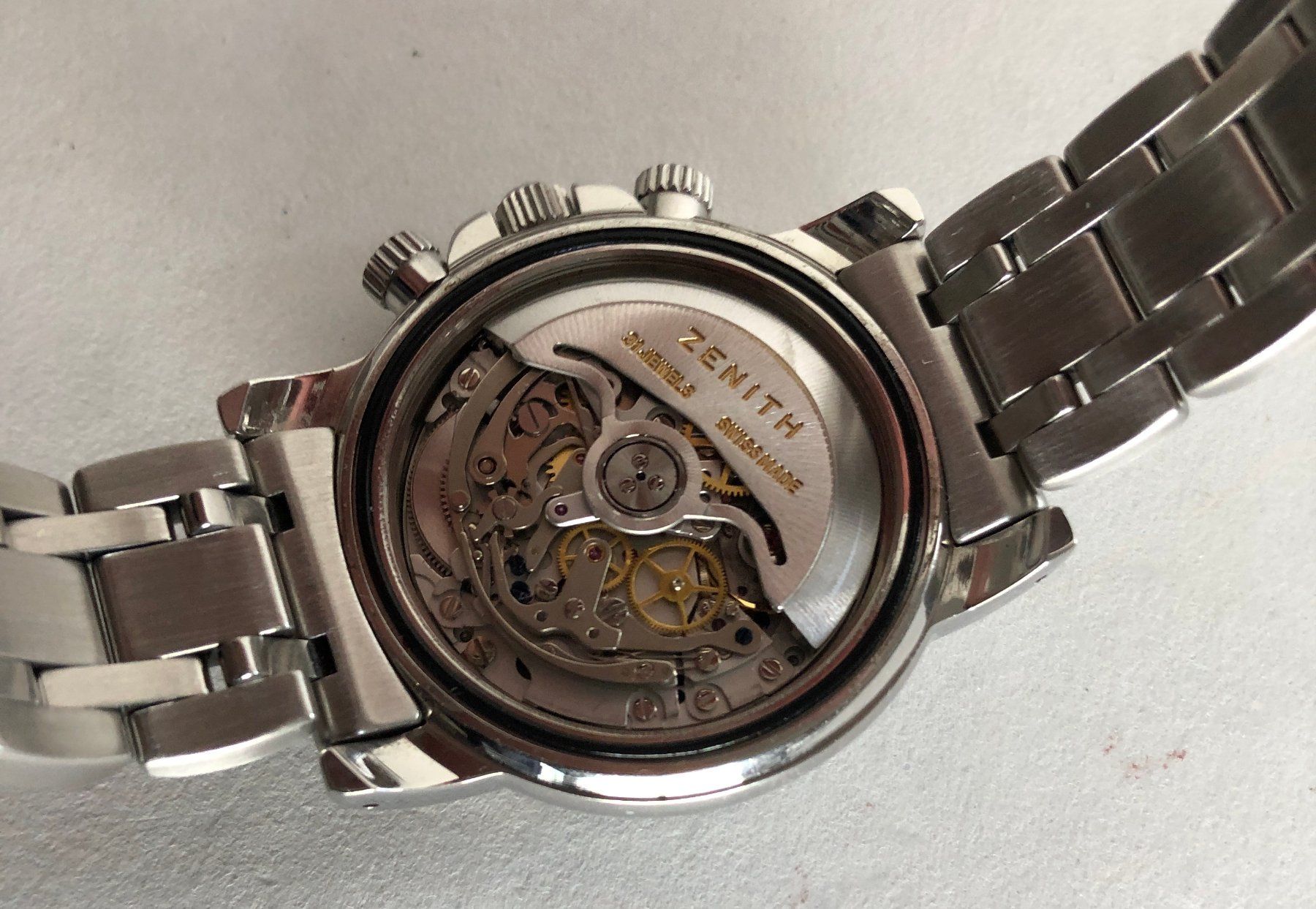 Zenith Orologi: ZENITH El Primero Automatic Date RAINBOW - Ref. 01.0360.40 – Usato da Appenzell venduto da Zimiuno 7