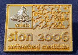 T617 - Pin Sion 2006 Switzerland Candidate Spezial Edition