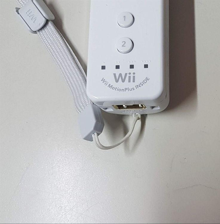 Remote Motion Plus + Nunchuk Original Nintendo für Wii+Wii U 3
