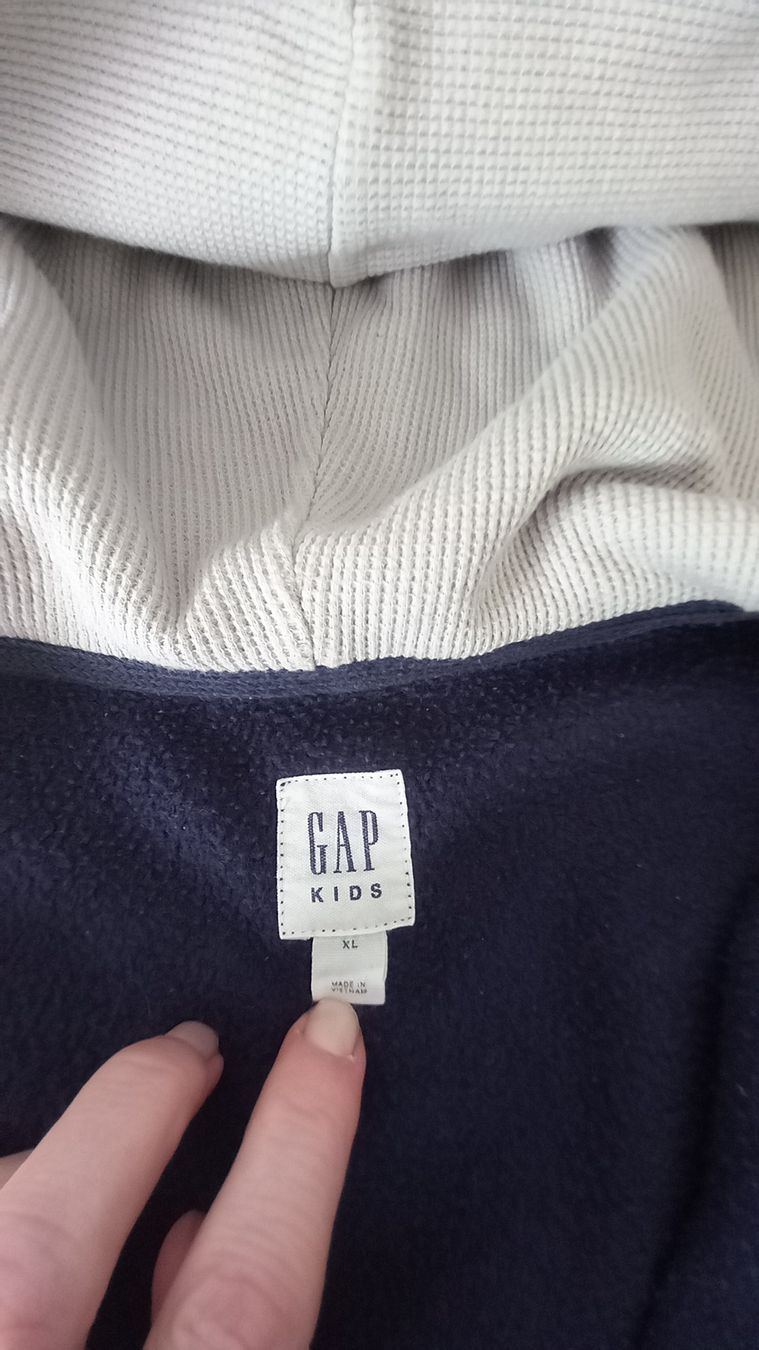 Gap Giacche & Cappotti: Fleecejacke GAP 158/164 dunkelblau – Usato da Eggersriet venduto da Taylorjam 2