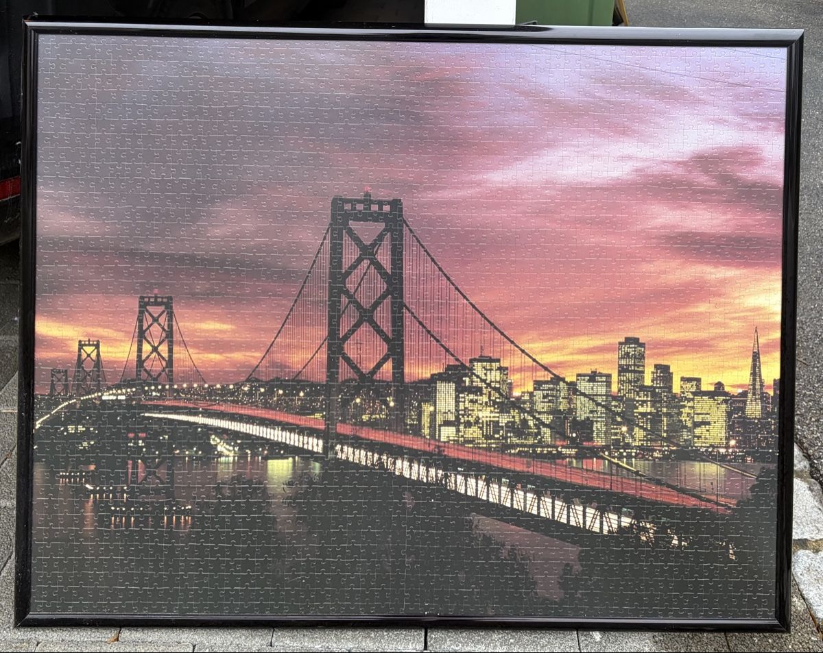 Foto & Immagini: Puzzlebild gerahmt – Usato da Strengelbach venduto da FADOLU