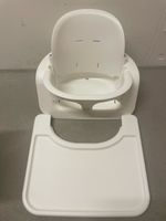 Stokke Steps Baby Set mit Tablett und Polster in weiss