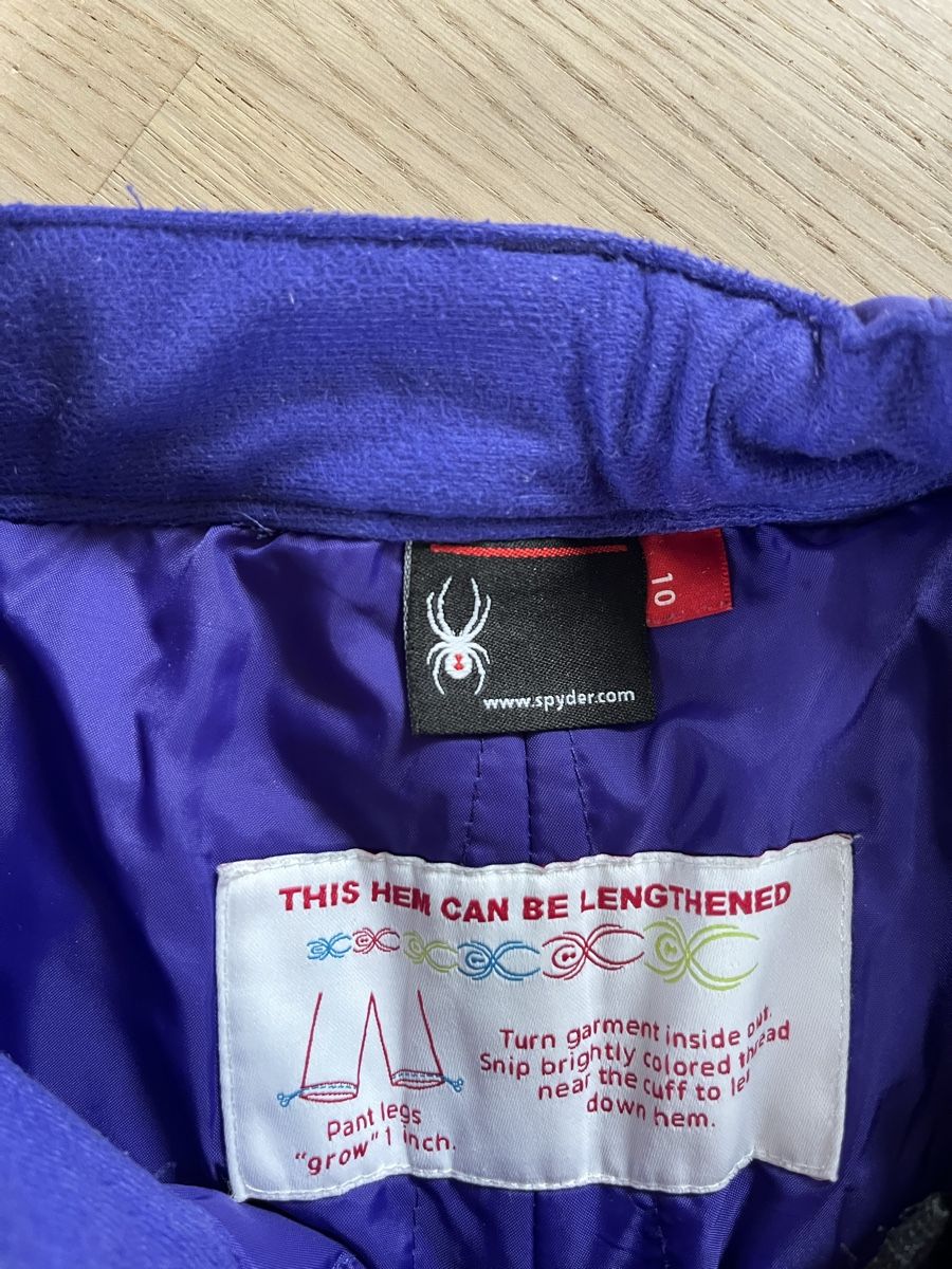 Spyder Pantaloni: Spyder Skihose blauviolett – Usato da Mönchaltorf venduto da liebyv 3