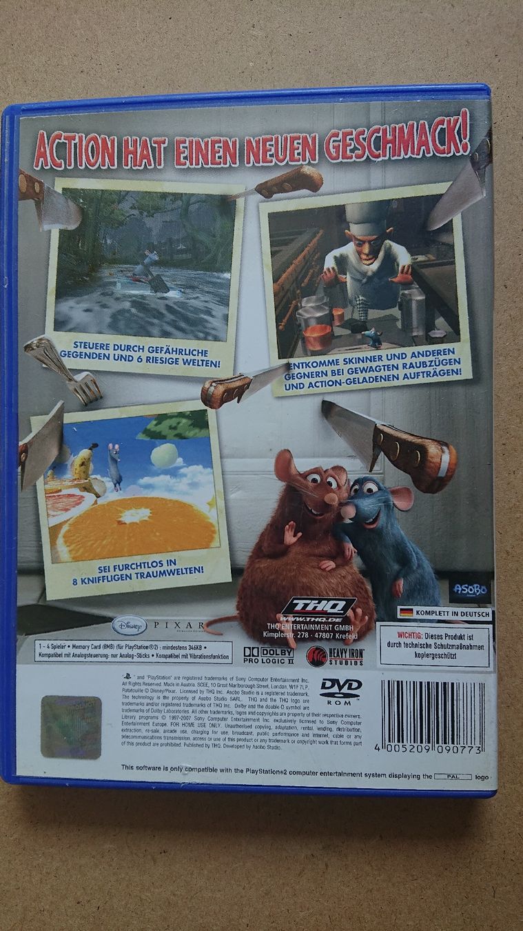 Giochi: Ratatouille PS2 – Usato da Chur venduto da FreakofRarity 1
