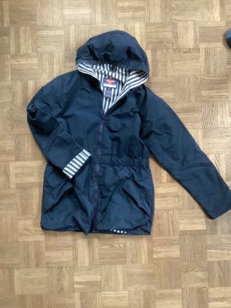 Bugle Boy Mädchen Regenjacke ab Gr.158 blau weiss gestreift