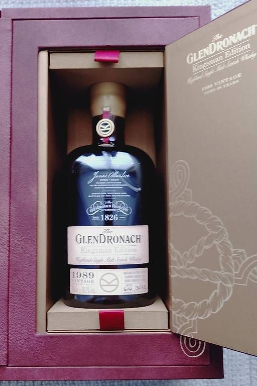 Bevande alcoliche: Glendronach Kingsman Edition 1989 – Nuovo e nell'imballaggio originale da Grüningen venduto da Stargazer 3