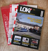 3er Set Hefte LOKi 2018 Modellbahnen + Märklin + Katalog
