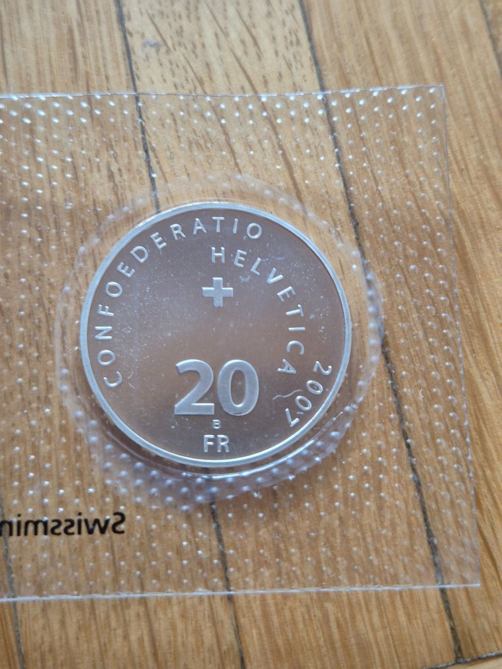 Tutti le monete: 20 Franken 2007 - Munot Stgl. - OVP! – Usato da Mels venduto da Goldenfalcon 1