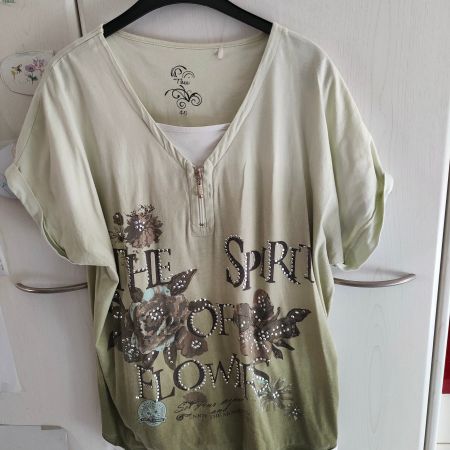 2 tolle Long Shirts im Doppelpack Gr. 46 Fr. 25.-nur 15.-