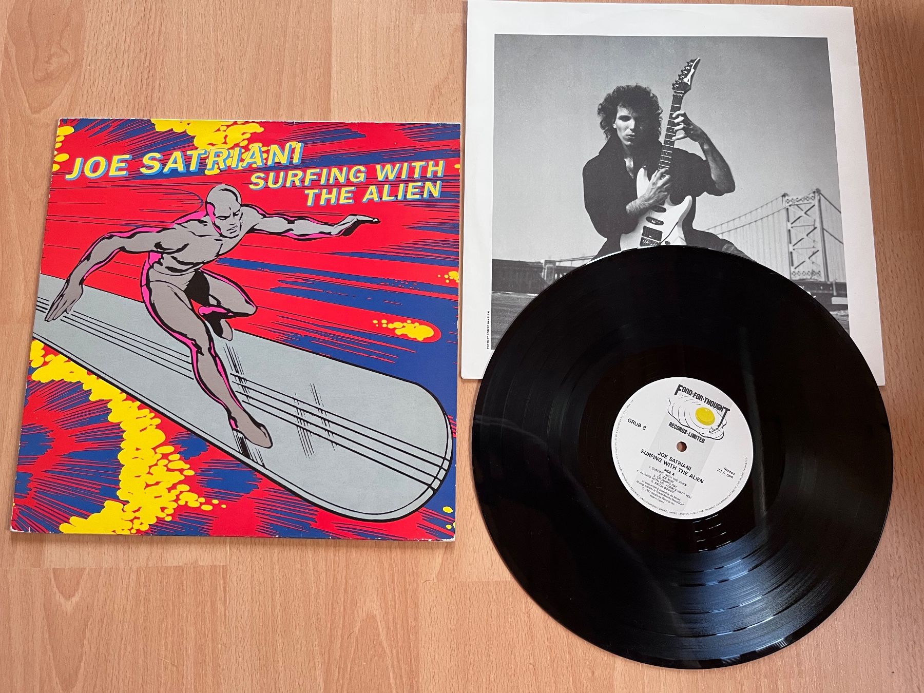 Dischi in vinile: Joe Satriani - Surfing with the Alien – Usato da Giebenach venduto da Wurlitzer70