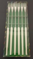 *KÄSE - FONDUE - GABEL -SET* 6 PERS./L 28CM (11.5X28.5) NEU