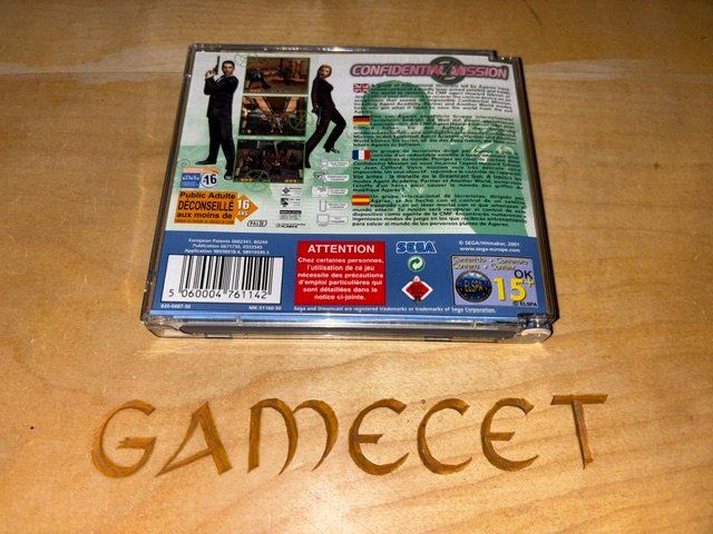 Sega Giochi: Confidental Mission Sega Dreamcast – Usato da Steinach venduto da Gamecet 2