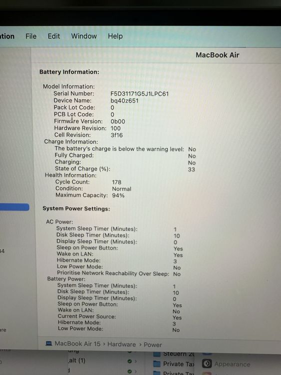 Apple Notebook: Macbook Air M2 16GB Ram 1TB – Usato da Pfäffikon SZ venduto da Maesech 3