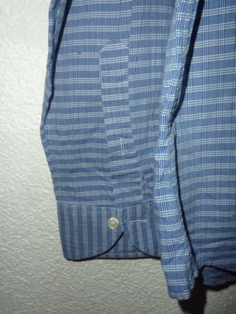 chemisier carreaux bleu taille 40 marque GANT pour femme