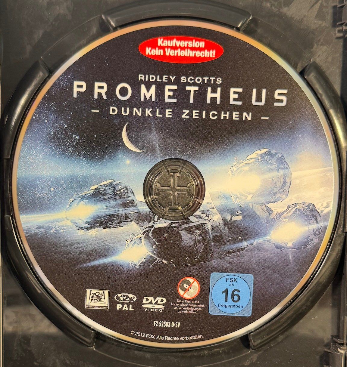 Tutti i DVDs: DVD PROMETHEUS - DUNKLE ZEICHEN - RIDLEY SCOTTS – Usato da Wisen venduto da gigisna 1