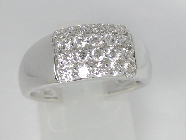 Anelli: Silber Ring 925 Zirkonia / D 17 mm – Usato da Ermatingen venduto da Decovin 5