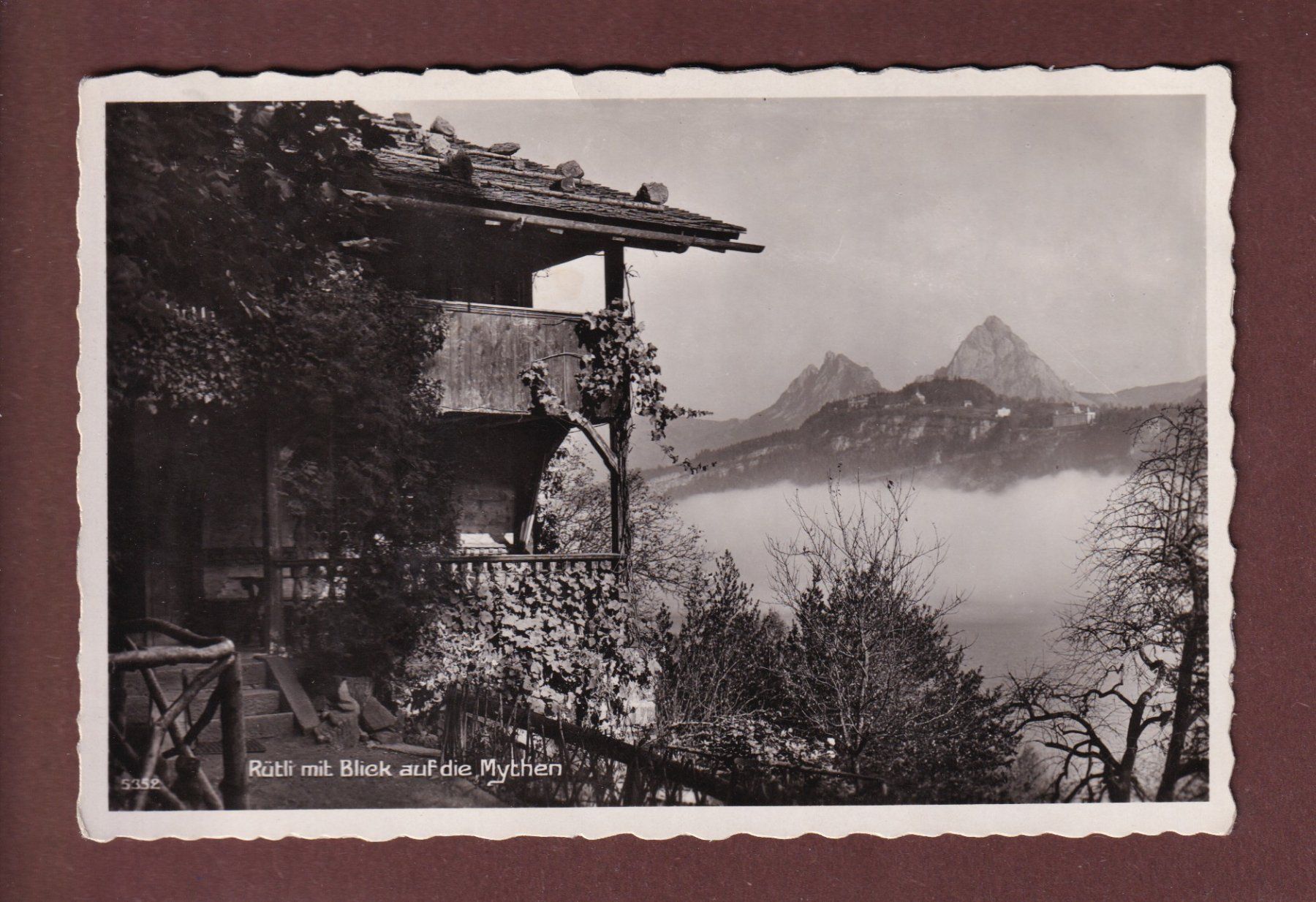 Cartoline postali: RÜTLI und Mythen – Usato da Pully venduto da nicecards-shop