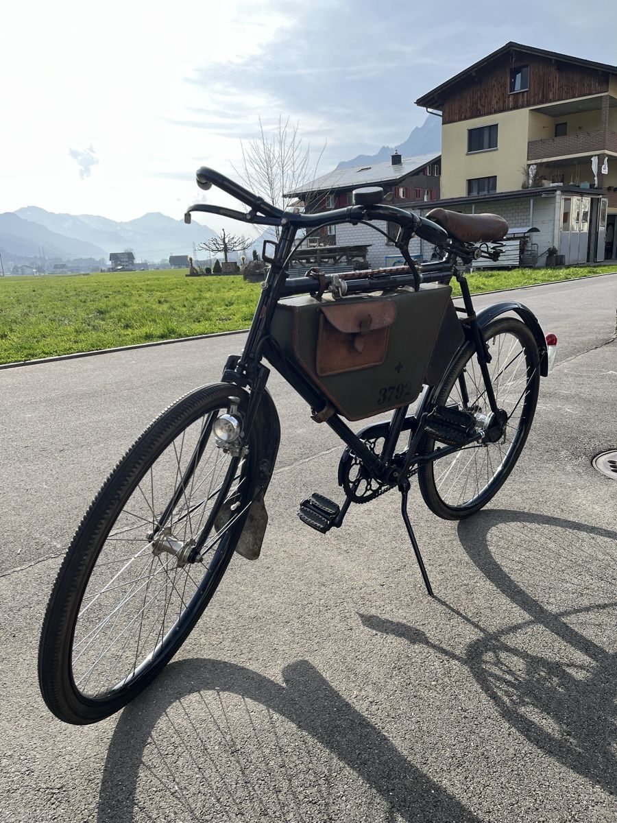 Schweizer Armee Biciclette: Schweizer Militärvelo Ordonanzrad – Usato da Ibach venduto da murmeli1899 5