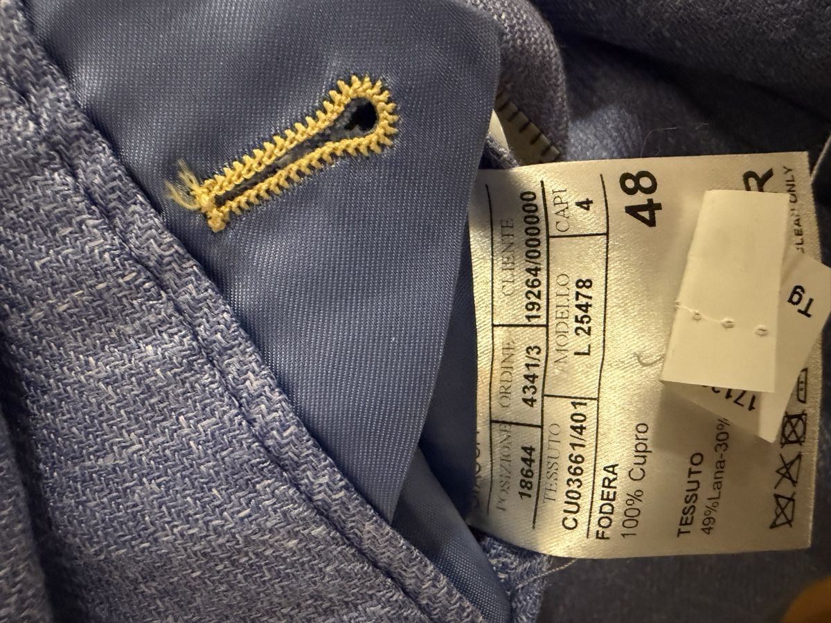 Sakko Anzüge: Blauer Canali Blazer Grösse 48 – Gebraucht aus Zürich von Glamour2019 3
