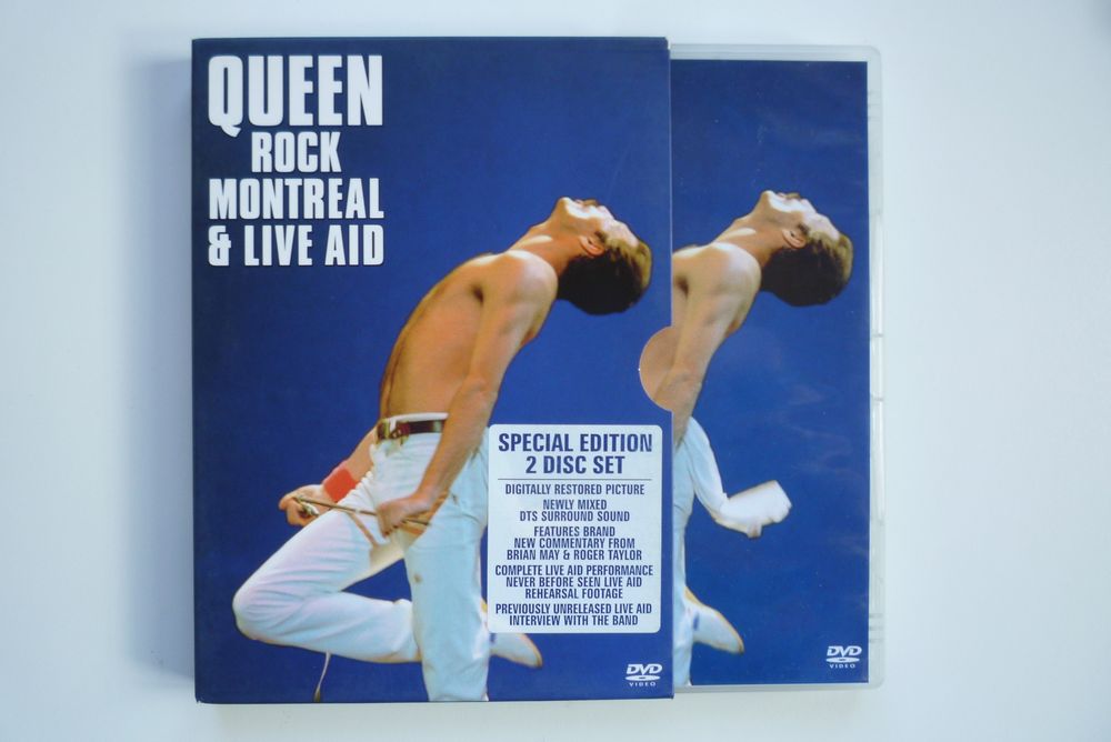 Queen Rock Montreal + Live Aid - Freddie Mercury 2 DVD | Kaufen auf Ricardo