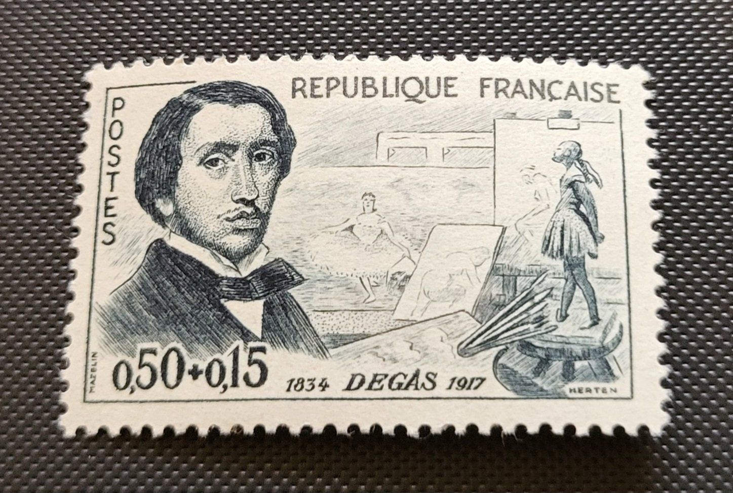 Tutti i francobolli: Frankreich 1960 briefmarke – Usato da St Gallen venduto da Stampsalshobby