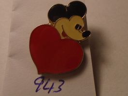 1 Mouse Pin, Herz, Rot, (943)