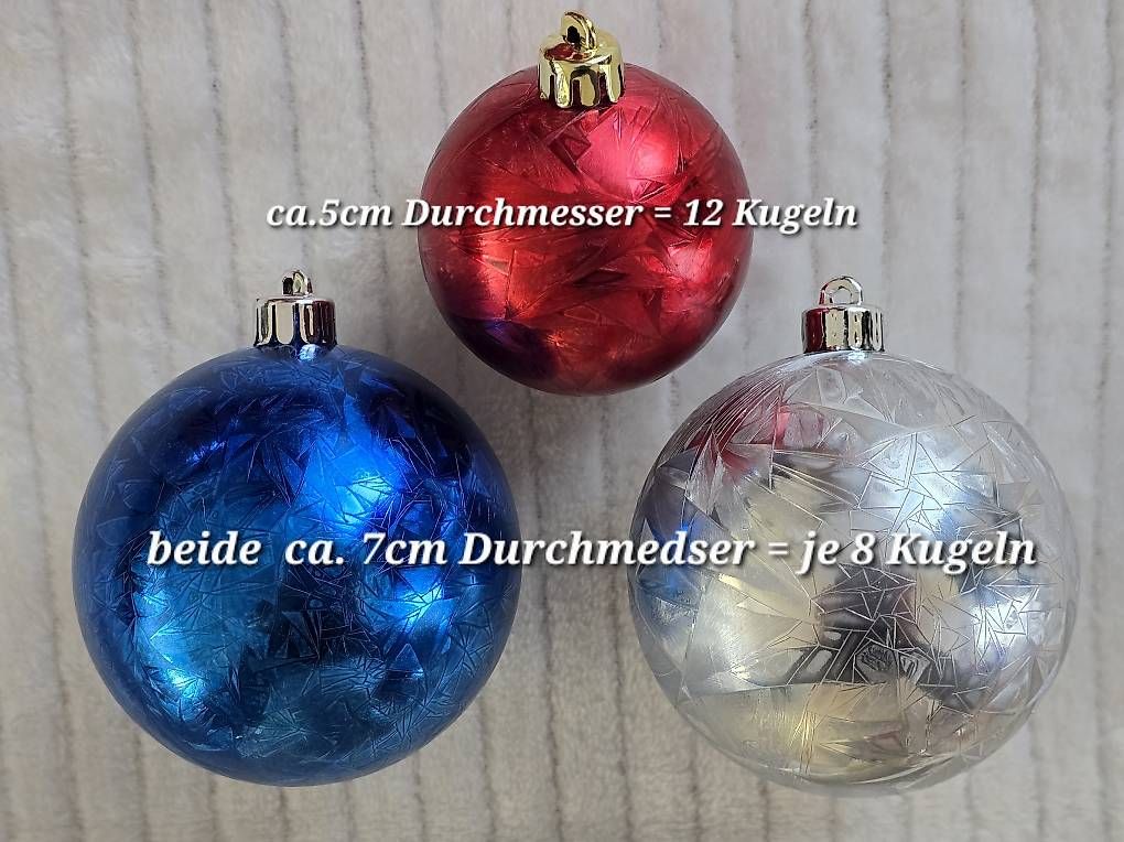 Tutte le decorazioni: SCHNÄPPCHEN , 30 wunderschöne Weihnachtskugeln – Usato da Zufikon venduto da manifesto