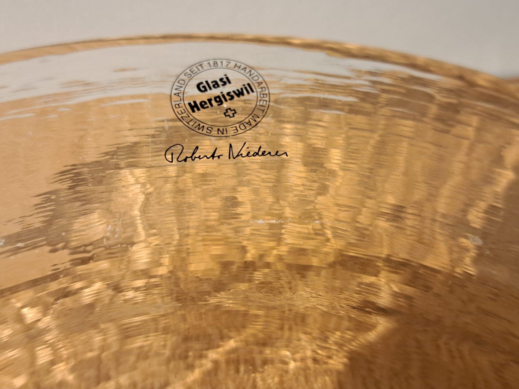 Glasi Hergiswil Schalen: Glasi Hergiswil Glasschalen – Gebraucht aus Illnau von FamSig 7