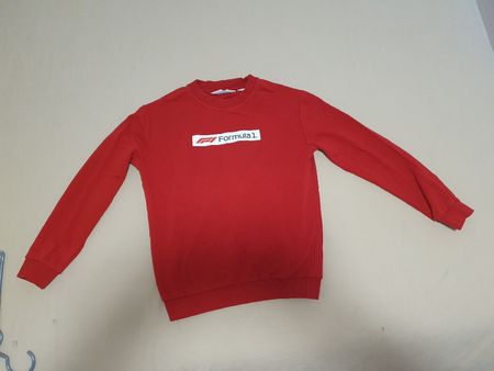 H&M Pullover rot Formel 1 Grösse 152 Neuwertig