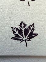 Stemplino Ministempel Ahornblatt – Herbst / Natur / Karten