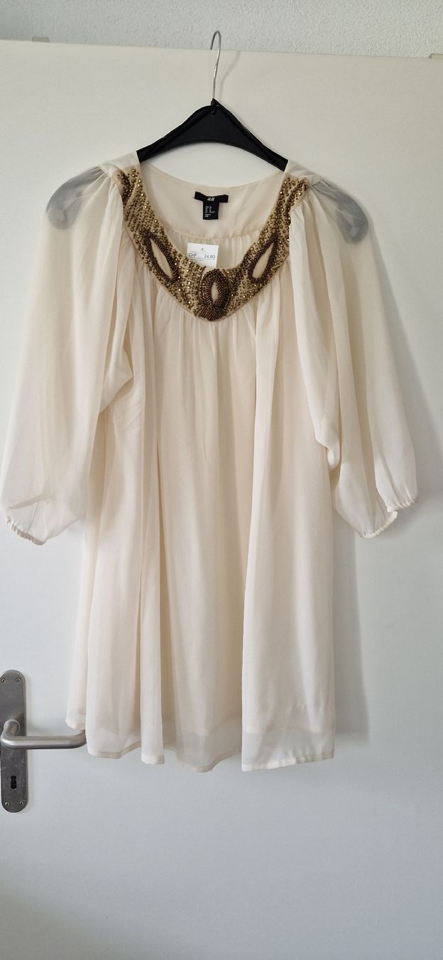 H&M Vestiti: neues Strand-Kleid/Bluse in Grösse 44 – Nuovo e nell'imballaggio originale da Wiesendangen venduto da Stregolina