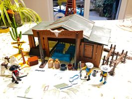Playmobil Western Vintage: Silver Ranch mit Anleitung