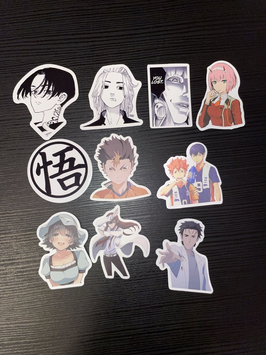Aufkleber: Anime Sticker Mix 30Stk. – Gebraucht aus Glattfelden von Aura_X 1