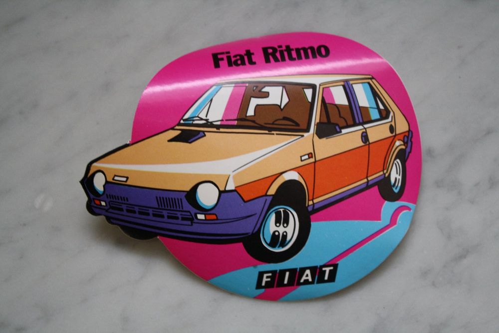 Autocollant FIAT Ritmo vintage vers 1978-1982 | Kaufen auf Ricardo