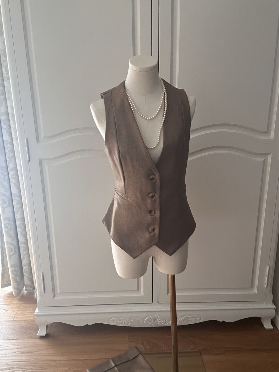 Completi & Tailleur: Hosenanzug goldig s – Nuovo (secondo la descrizione) da Pfaffhausen venduto da Klaras_second_hand 5