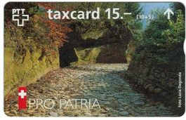 Taxcard B-9A 601K Pro Patria Hohle Gasse ungebraucht