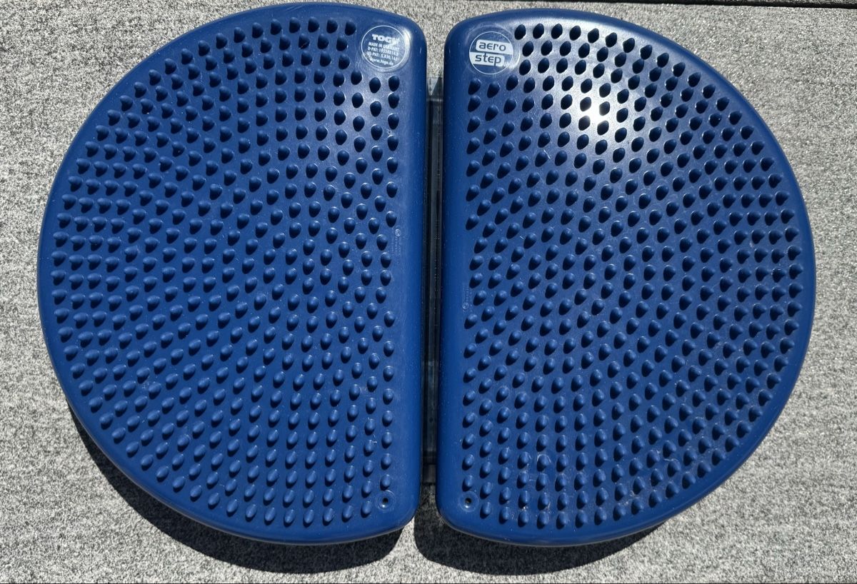 Togu Hometrainer: Aero-Step von TOGU in strahlendem Blau – Usato da Wohlen b. Bern venduto da delfin99 5