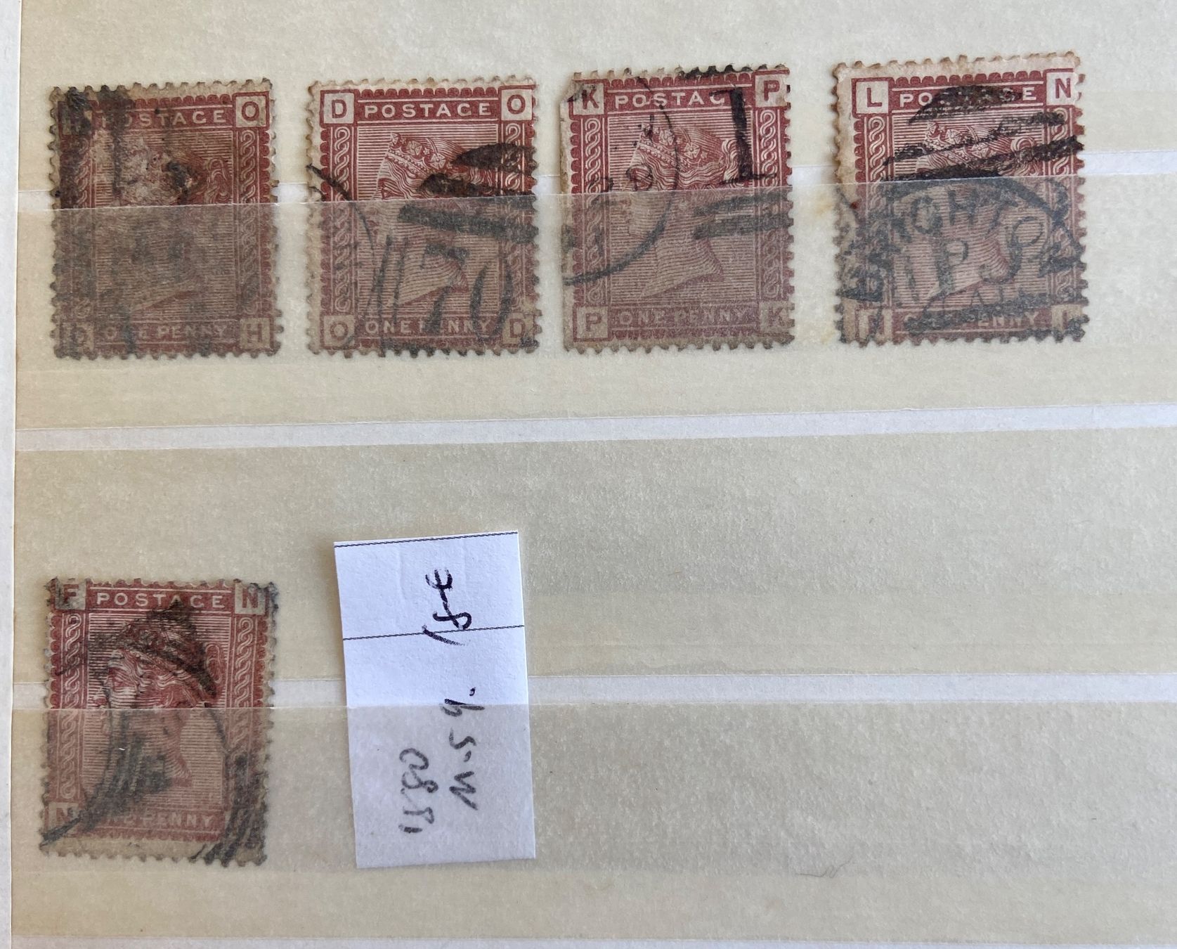 Alle Briefmarken: Timbre ancien great Britain – Gebraucht aus Collex von RCXGJ