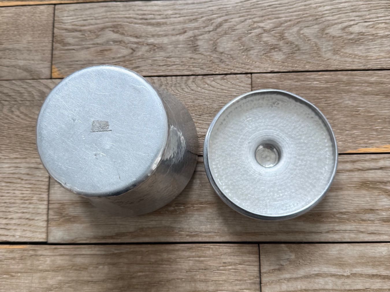 Contenitori & Simili: Gehämmerte Aludose Schweizer Handwerk – Usato da Luzern venduto da Mamutpe 3
