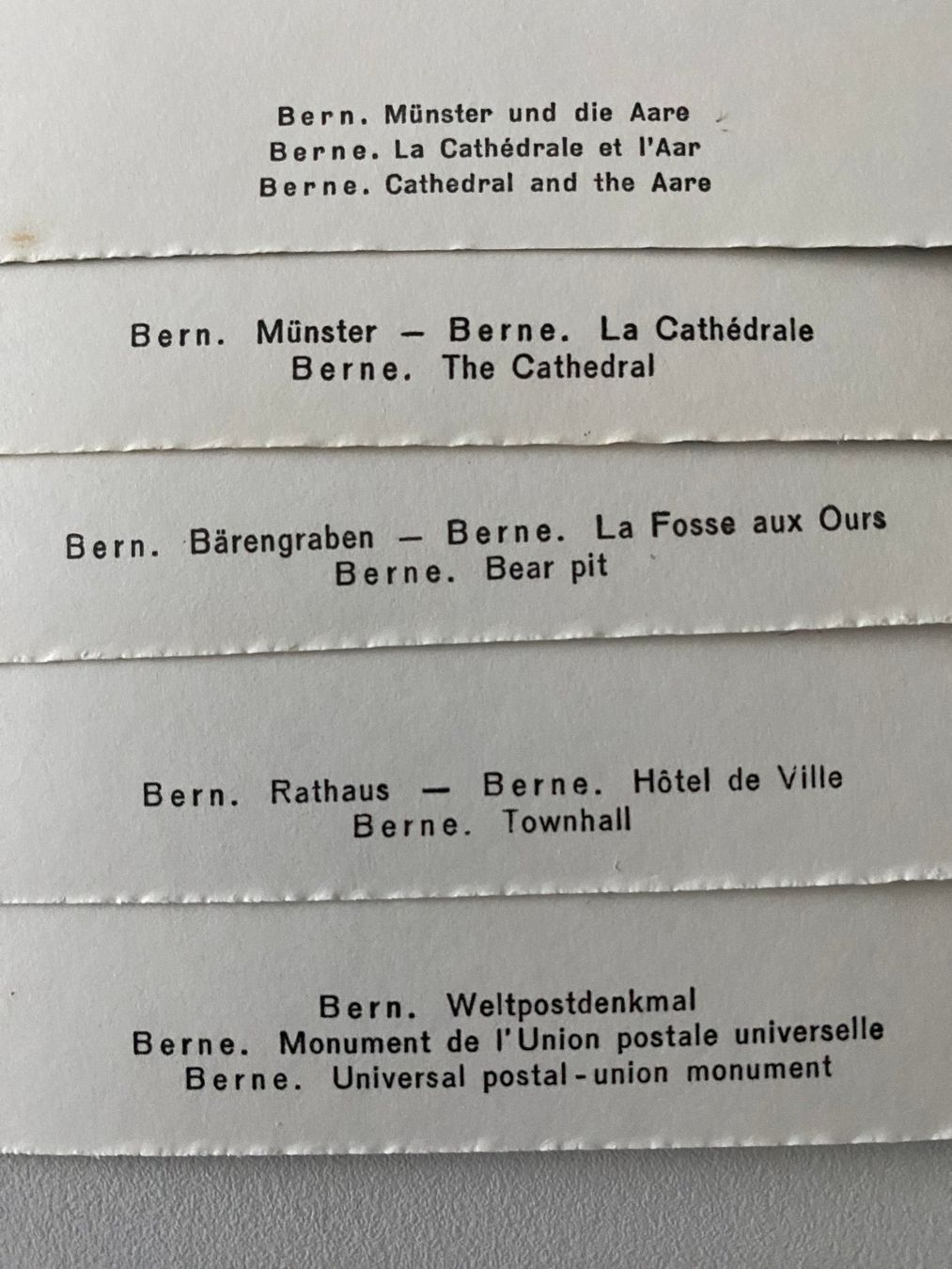 Foto & Immagini: Altes Bildermäppli BERN – Usato da deitingen venduto da popcorn02 6
