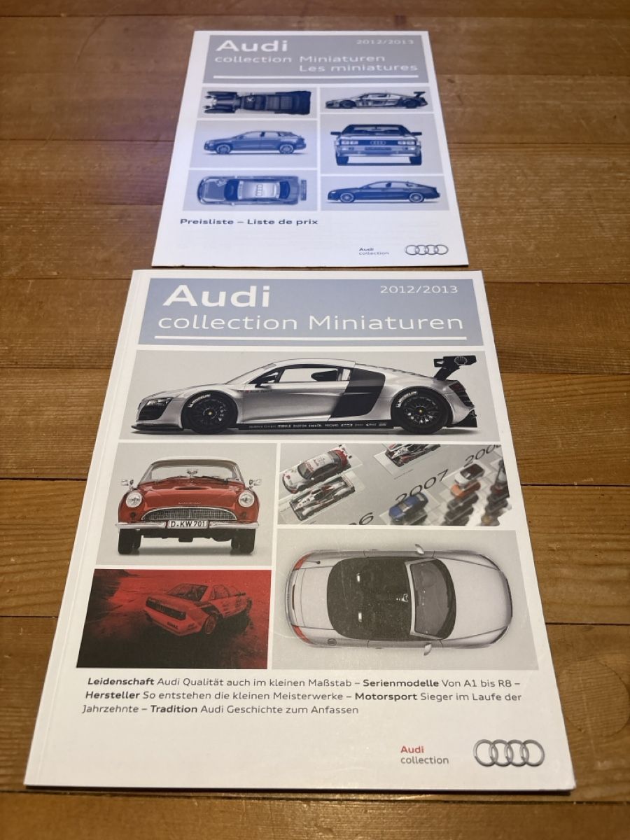 Audi Documenti: Audi Modelle Miniaturen Katalog 2012/2013 – Nuovo (secondo la descrizione) da Freienstein venduto da Golfbueb