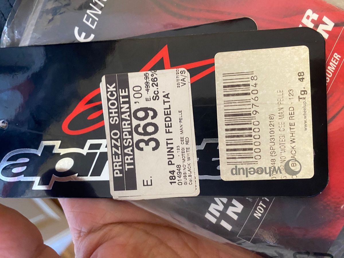 Alpinestars Giacche: GIUBBINO MOTEGI CEE MAN PELLE – Nuovo e nell'imballaggio originale da Lamone venduto da Leo_97 3