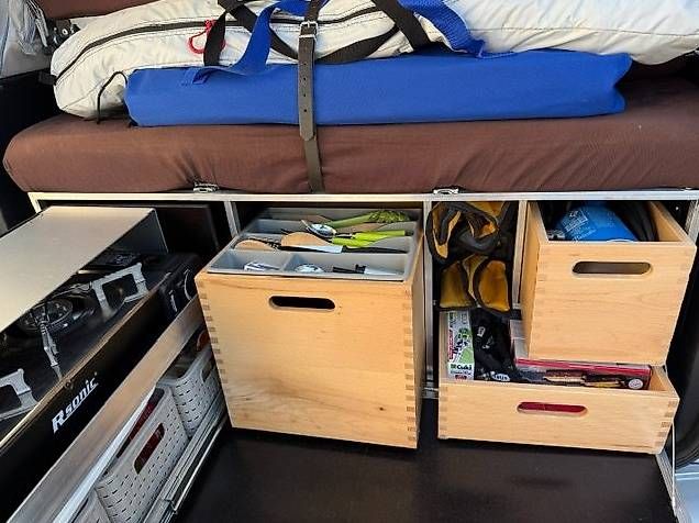 Sonstiges Campingzubehör: ququq Camping Box für VW Caddy kurzer Radstand – Gebraucht aus Vilters von Aschu56 2