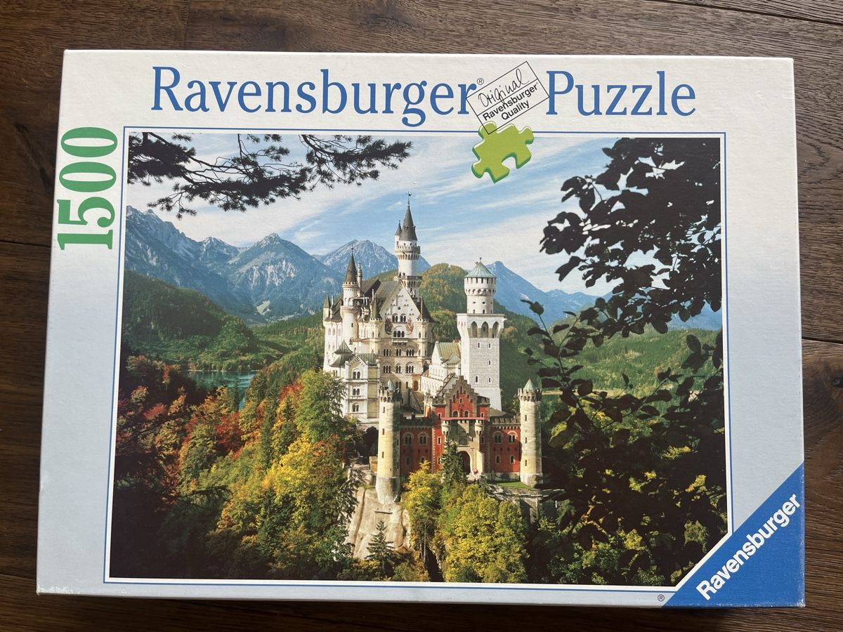 Ravensburger Puzzles: Ravensburger Puzzle, 1500 Teile, Schloss Neuschwanstein – Gebraucht aus Lostorf von Inga_r