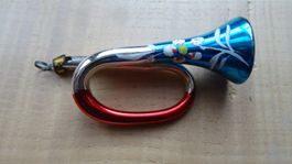 alter Weihnachtsschmuck Trompete