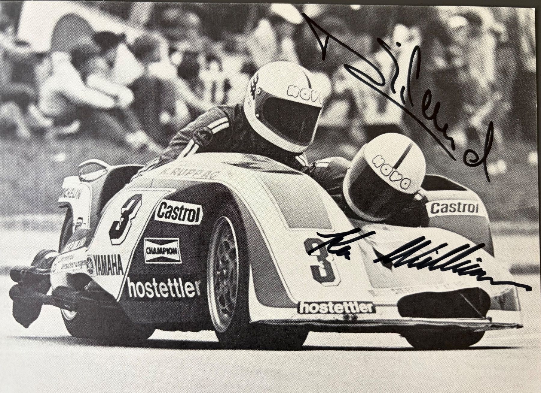 Autografi: Biland/ Williams: Seitenwagen-Piloten – Usato da Basel venduto da Blinky2