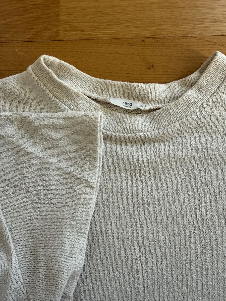 Mango T-Shirts: MANGO, Casual Shirt, Beige, Gr. L – Neu (gemäss Beschreibung) aus Basel von sel_g 2