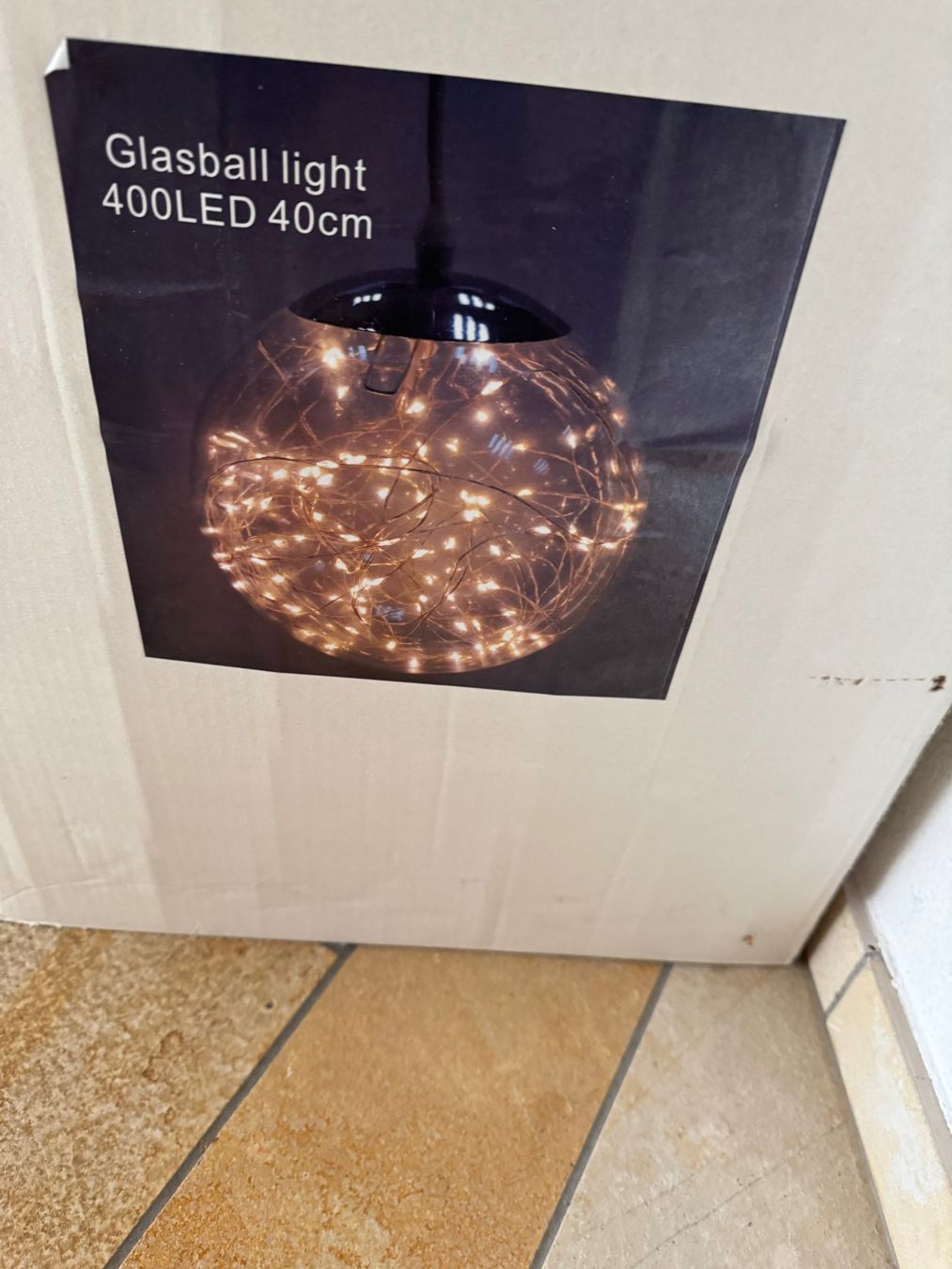Lampade: Glasball Lichter – Usato da Däniken SO venduto da Trotro49